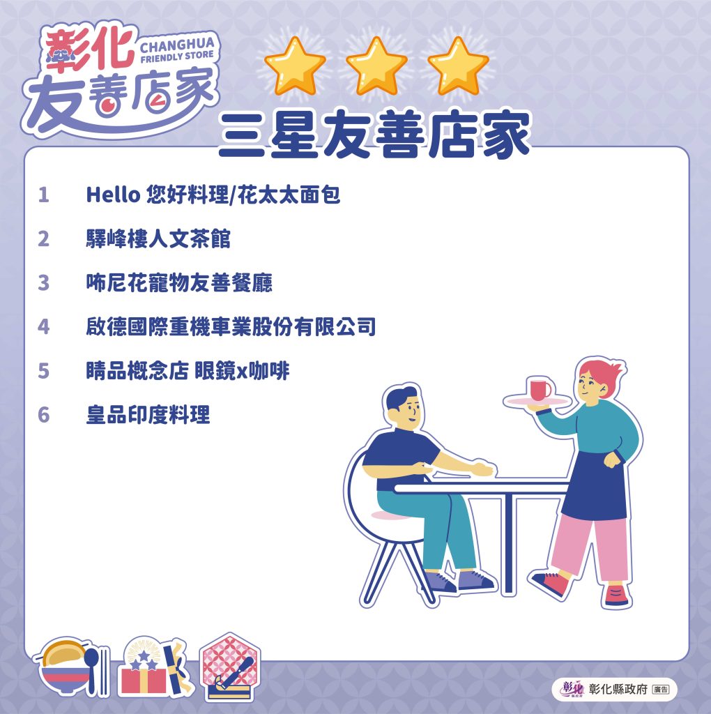 三星友善店家