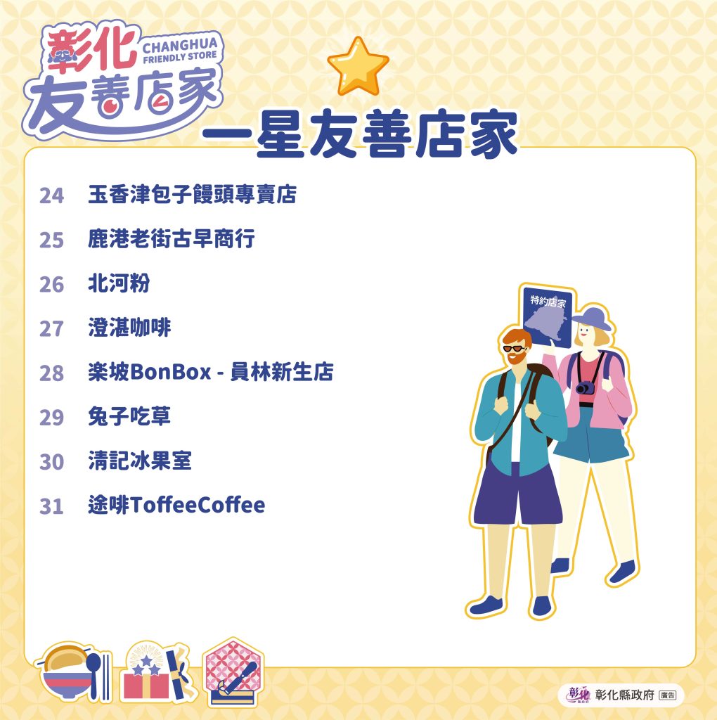 一星友善店家